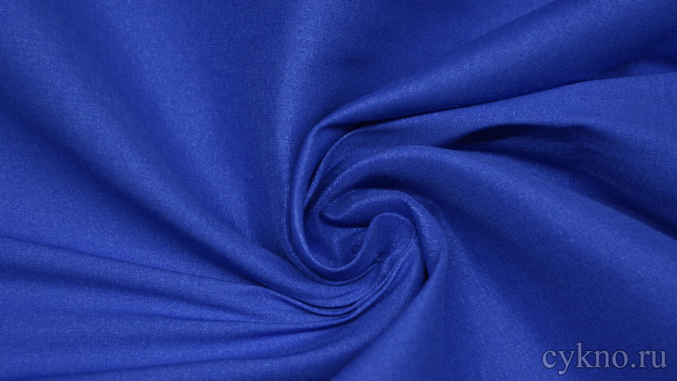 Ткань Костюмная лазурно-синяя